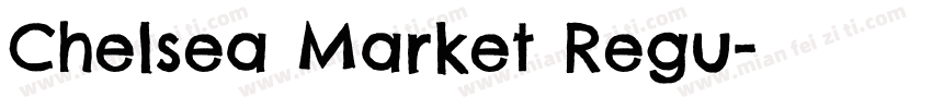 Chelsea Market Regu字体转换